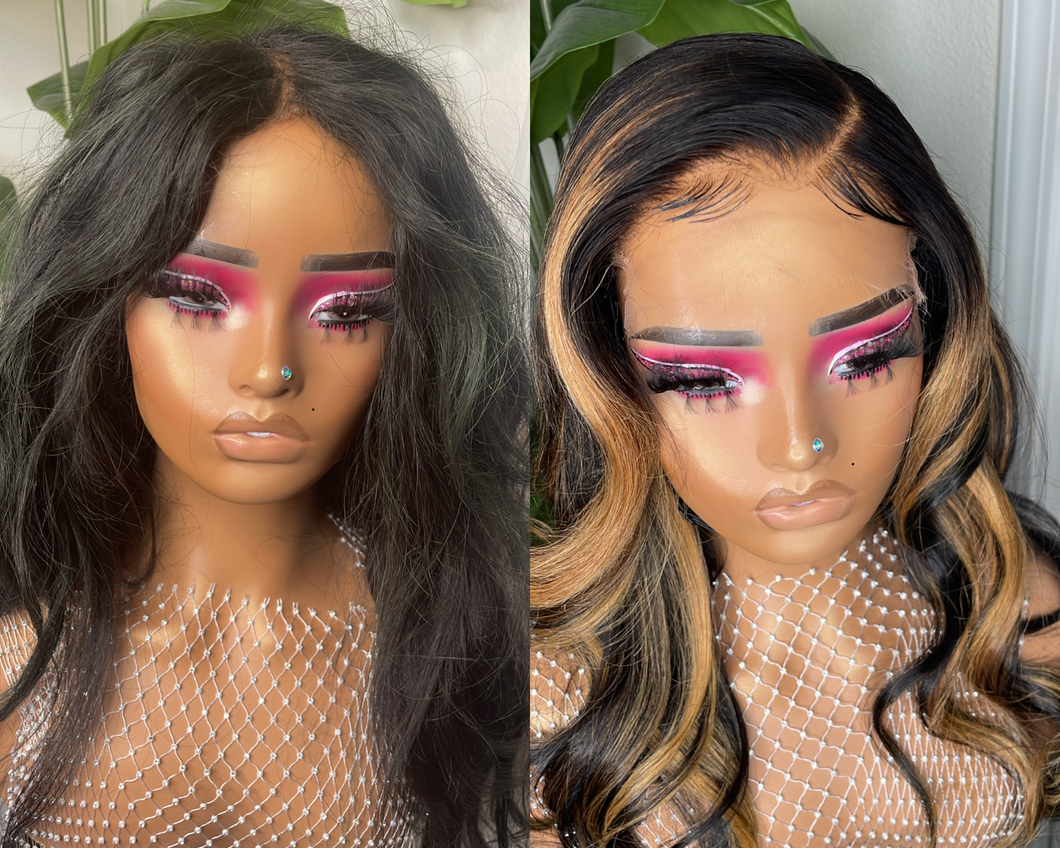 Frontal sales wig services